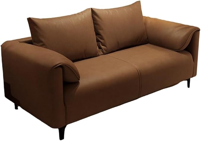 KIBONCY 3-Sitzer Billard Zuschauersofa Set PU Leder mit Aufbewahrungsschrank Getränkehalter Edelstahl Sockel