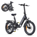 ENGWE L20 3.0 Boost E Bike 48V 13,5Ah 250W 20 Zoll Schwarz