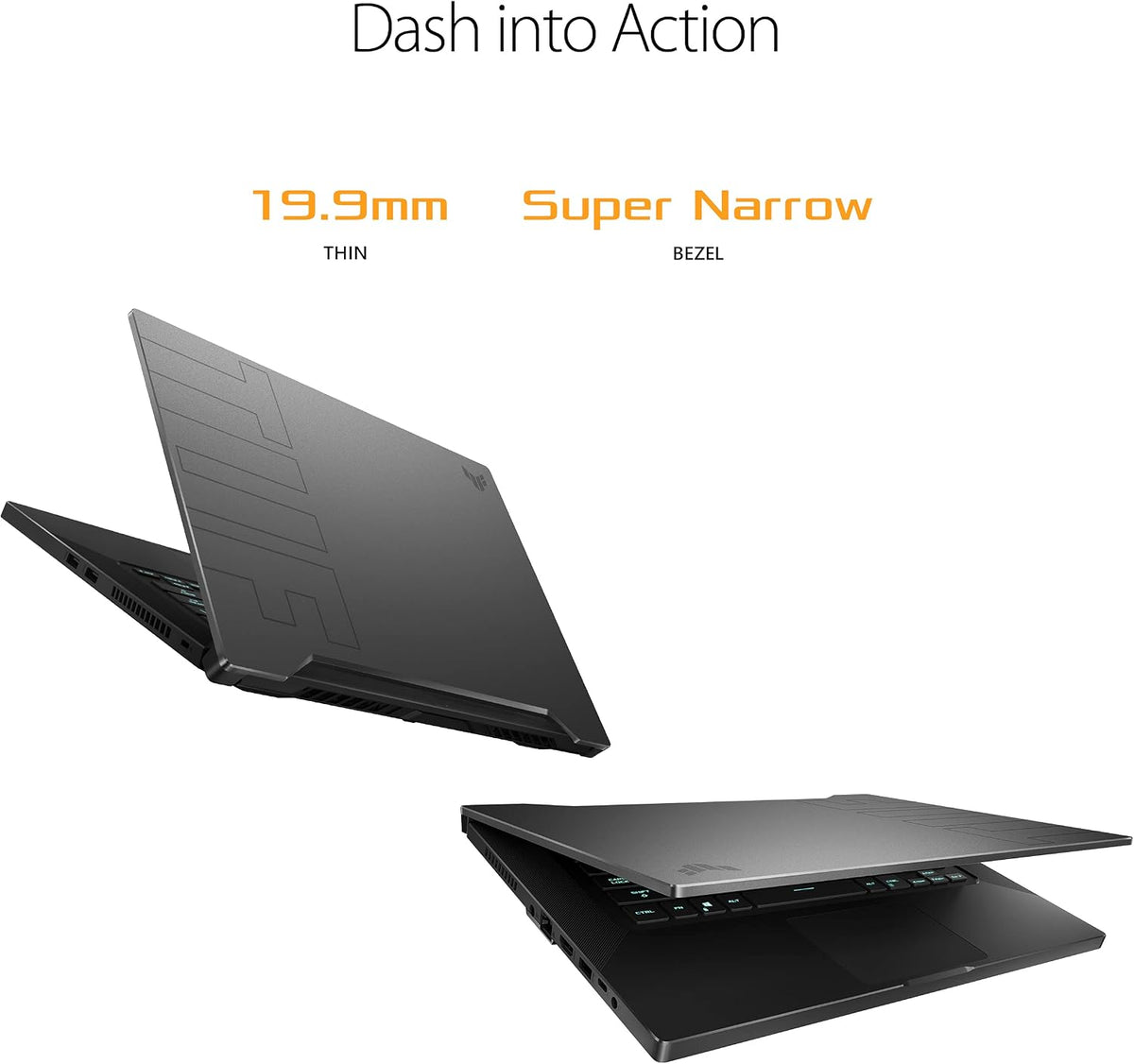 ASUS TUF Dash 15 15,6 Zoll 144Hz FHD Gaming Laptop Intel Core i7-11370H RTX 3050 Ti 8GB DDR4
