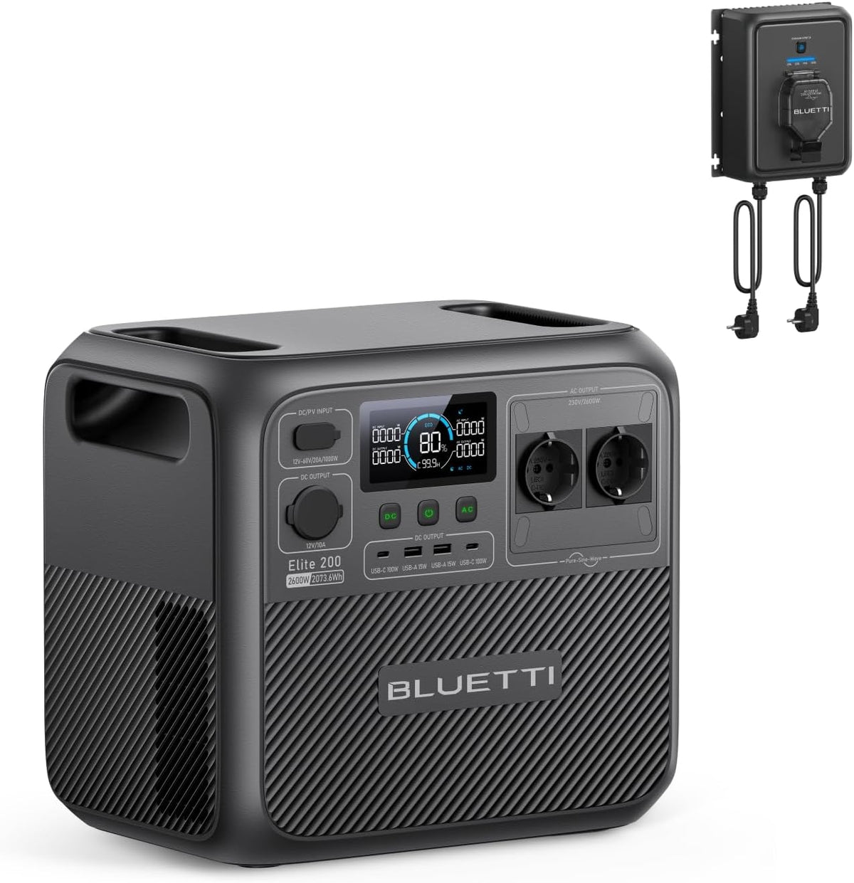 BLUETTI Elite 200 V2 Powerstation 2073,6Wh LFP Solargenerator