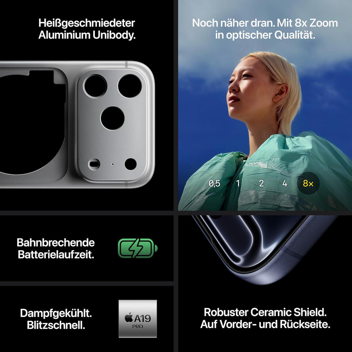 Apple iPhone 17 Pro Max 256 GB Tiefblau