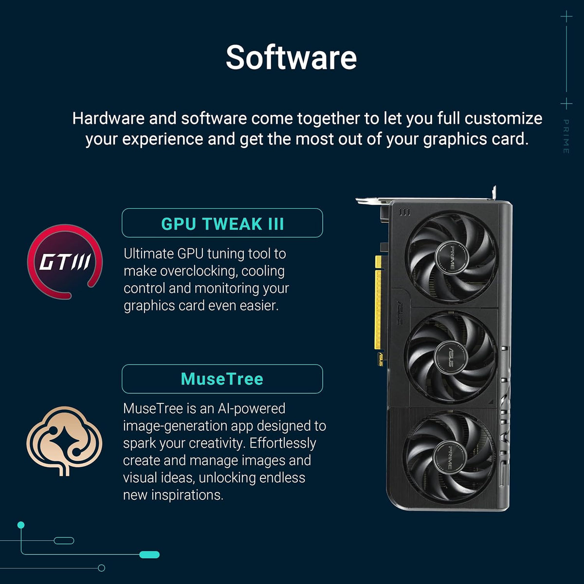 ASUS Prime GeForce RTX 5060 8 GB GDDR7 OC Edition Grafikkarte PCI Express x16