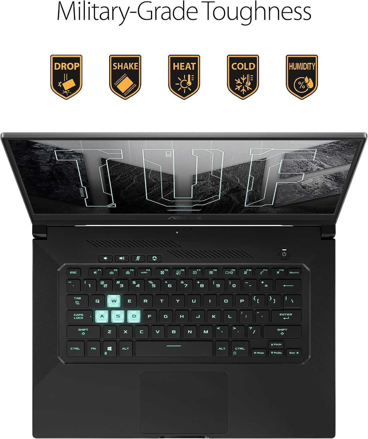 ASUS TUF Dash 15 15,6 Zoll 144Hz FHD Gaming Laptop Intel Core i7-11370H RTX 3050 Ti 8GB DDR4