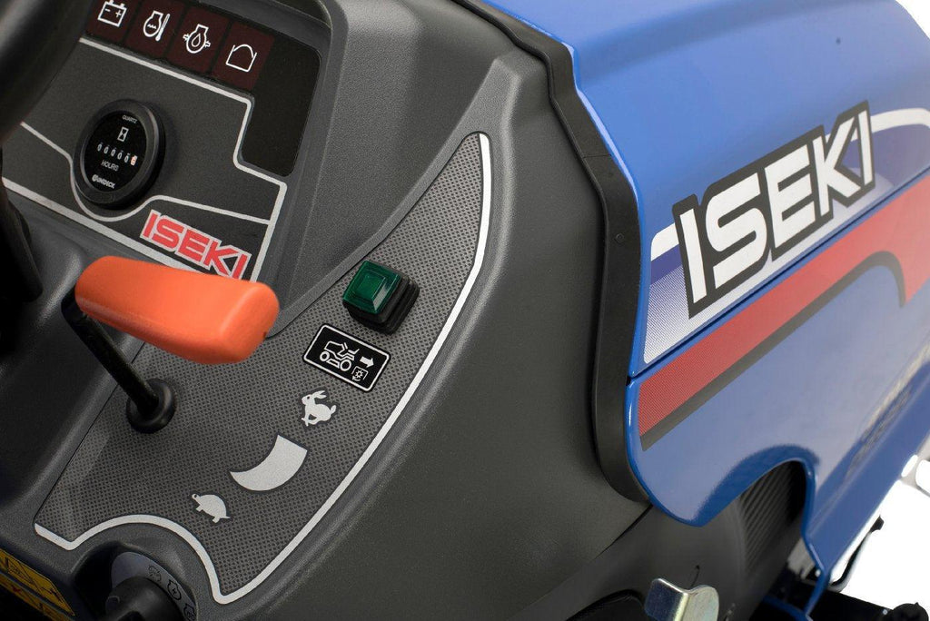 Iseki Diesel-Rasentraktor SXG 216 M mit StVZO Paket mit mechanischer Entleerung