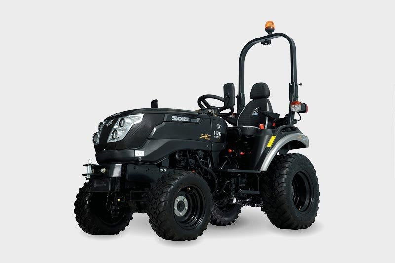 Solis Kompakttraktor 26 HST Panther Sondermodell in Schwarz Grundmaschine ohne Bereifung