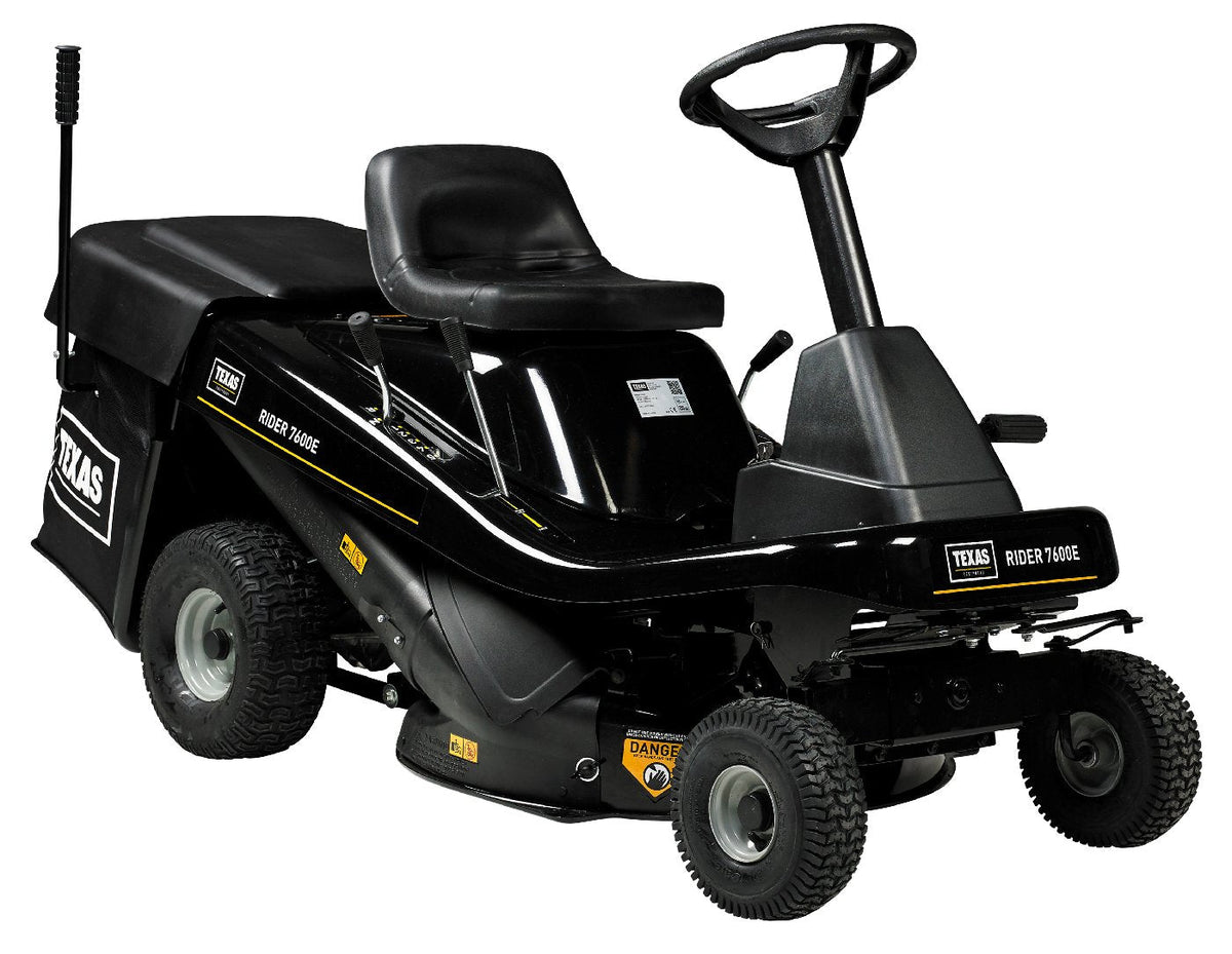 Texas Aufsitzmäher Rider 7600E 3in1 inkl. Mulchkit